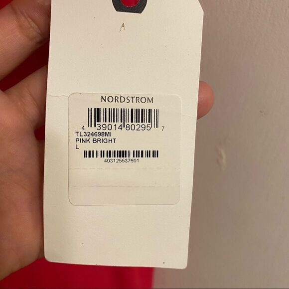 NWT LEITH Pink Bright mini dress Large - Picture 7 of 12